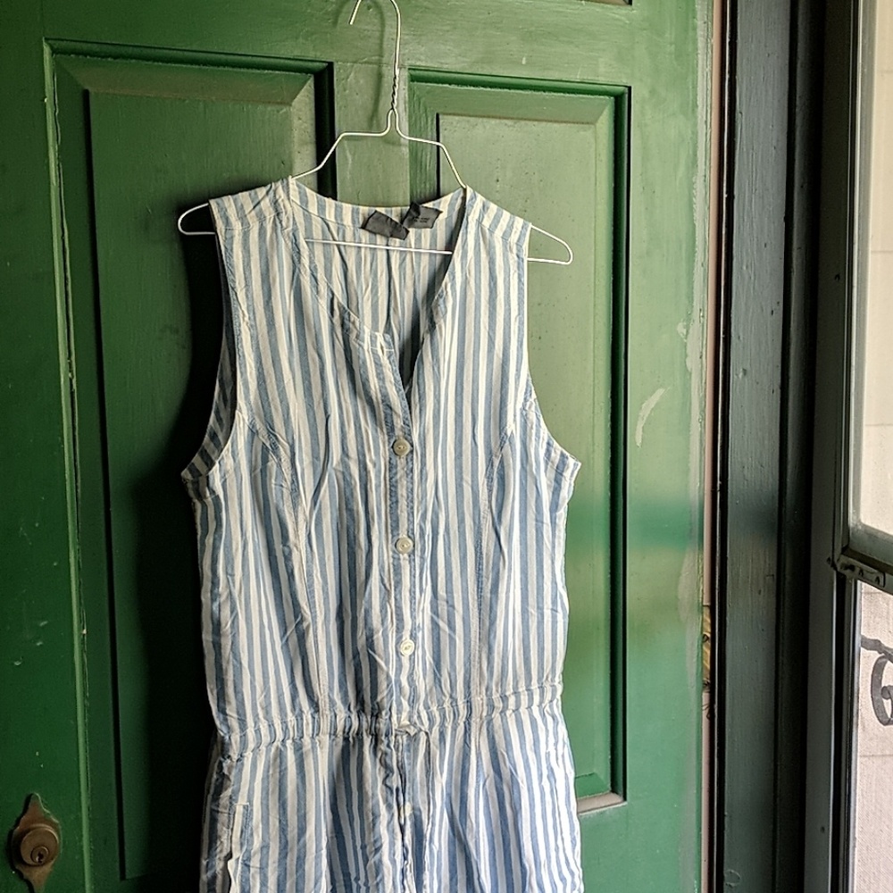 Vintage Stripe Maxi Dress